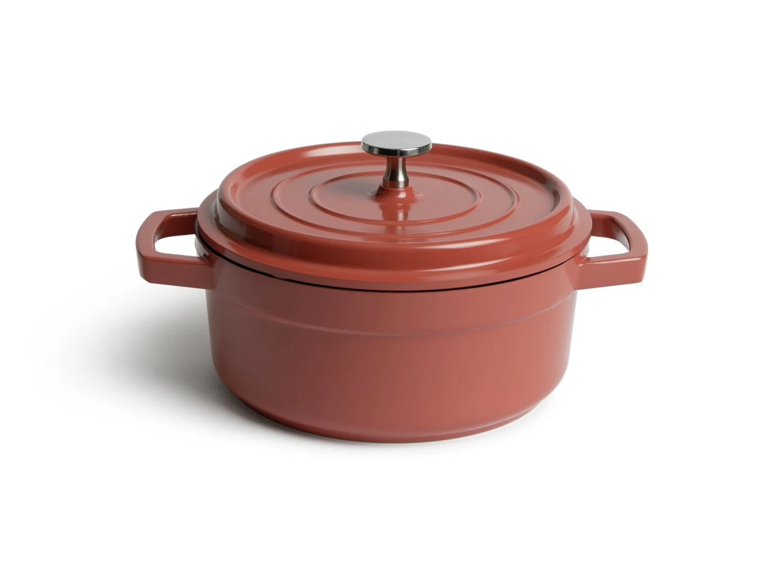 Habitat 2.4 Litre Cast Aluminium Casserole Dish - Red Habitat 2.4 Litre Cast Aluminium Casserole Dish - Red -Habitat Furni Sales 8884448 R Z001A