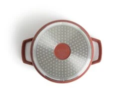 Habitat 2.4 Litre Cast Aluminium Casserole Dish - Red 4 Habitat 2.4 Litre Cast Aluminium Casserole Dish - Red -Habitat Furni Sales 8884448 R Z004A