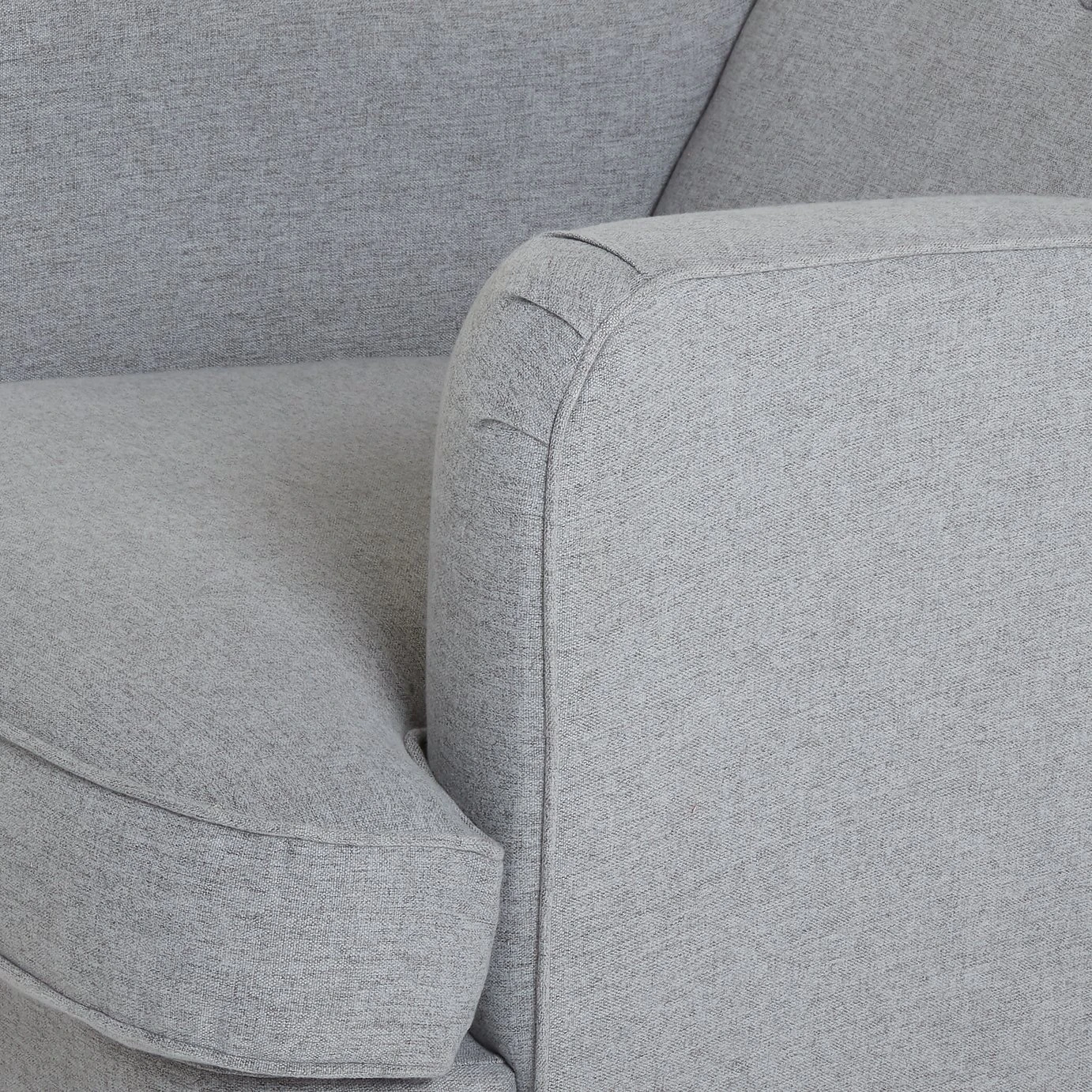 Habitat Callie Fabric Wingback Chair- Light Grey Habitat Callie Fabric Wingback Chair- Light Grey -Habitat Furni Sales 8884950 R Z005A