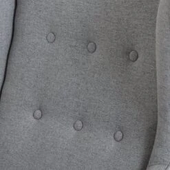 Habitat Callie Fabric Wingback Chair- Light Grey 8 Habitat Callie Fabric Wingback Chair- Light Grey -Habitat Furni Sales 8884950 R Z006A