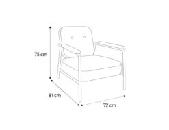 Habitat Cooper Fabric Armchair - Yellow 7 Habitat Cooper Fabric Armchair - Yellow -Habitat Furni Sales 8899244 R Z020A