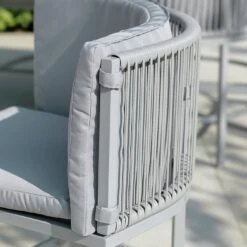 Habitat Nordic 4 Seater Rattan Patio Set - Grey -Habitat Furni Sales 8925620 R Z010C