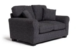 Habitat Lisbon Fabric 2 Seater Sofa - Charcoal 6 Habitat Lisbon Fabric 2 Seater Sofa - Charcoal -Habitat Furni Sales 8948858 R Z004A