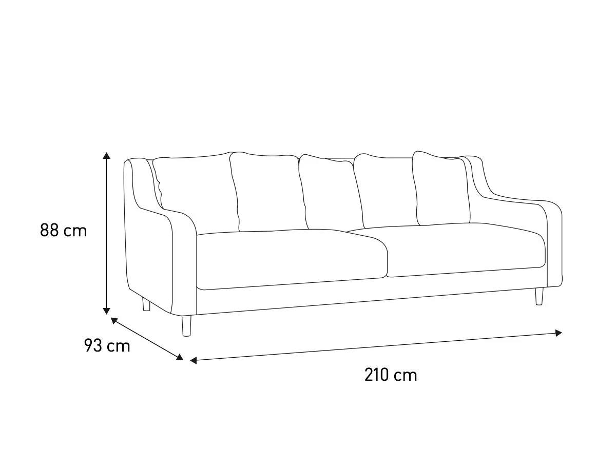 Habitat Swift Velvet 3 Seater Sofa - Moss Green Habitat Swift Velvet 3 Seater Sofa - Moss Green -Habitat Furni Sales 8957870 R E020