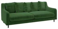 Habitat Swift Velvet 3 Seater Sofa - Moss Green 4 Habitat Swift Velvet 3 Seater Sofa - Moss Green -Habitat Furni Sales 8957870 R Z006A