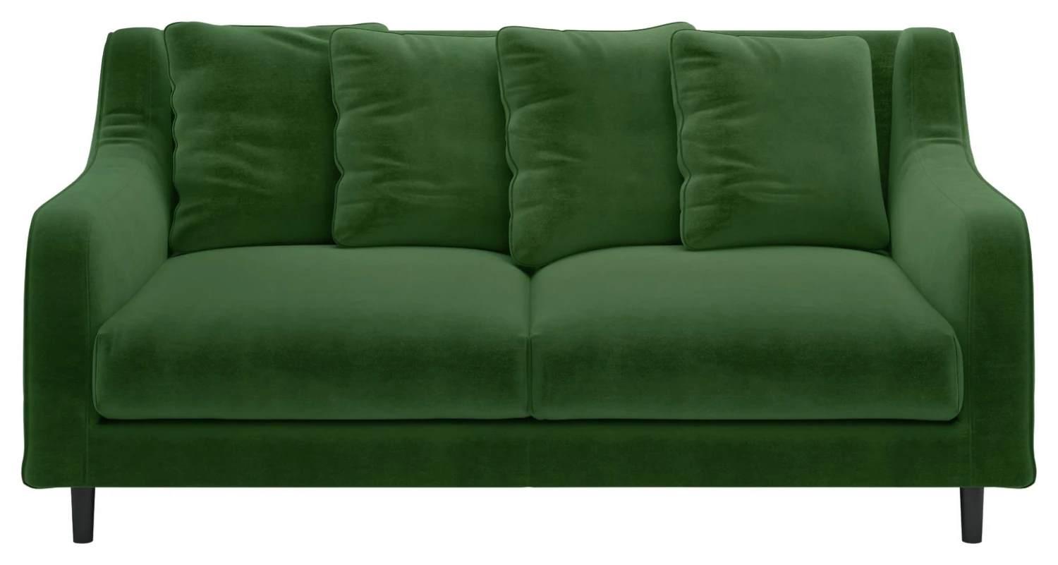 Habitat Swift Velvet 3 Seater Sofa - Moss Green Habitat Swift Velvet 3 Seater Sofa - Moss Green -Habitat Furni Sales 8957870 R Z010A