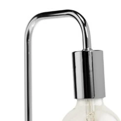 Habitat Rayner Steel LED Table Lamp - Chrome -Habitat Furni Sales 8959328 R Z002A
