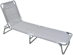 Habitat Folding Sun Lounger - Grey