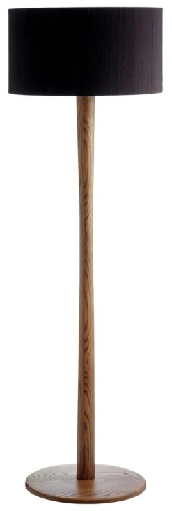 Habitat Pole Floor Lamp Base - Walnut -Habitat Furni Sales 8977568 R Z002C