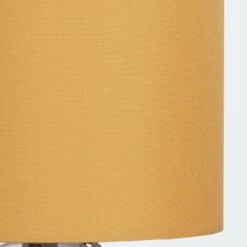 Habitat Tripod Table Lamp - Mustard And Chrome -Habitat Furni Sales 8980531 R Z004A