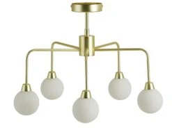 Habitat Boyd Flush Ceiling Light - Brass -Habitat Furni Sales 8982687 R Z002A
