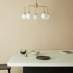 Habitat Boyd Flush Ceiling Light - Brass -Habitat Furni Sales 8982687 R Z003C