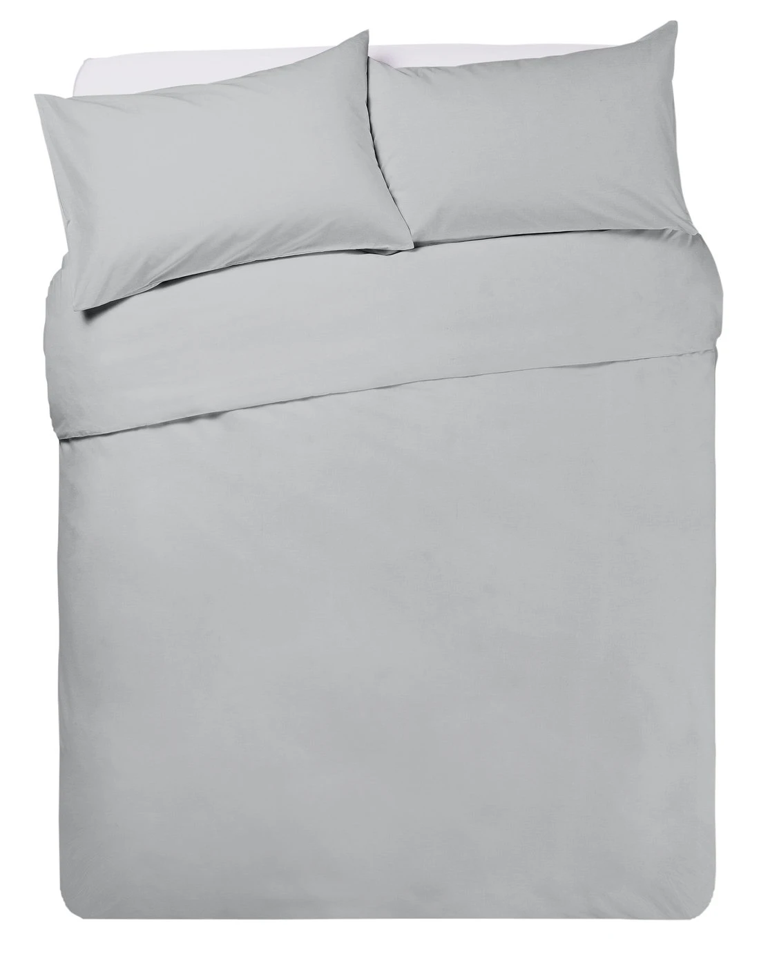 Habitat Cotton Anti Microbial Dove Grey Bedding Set-Kingsize Habitat Cotton Anti Microbial Dove Grey Bedding Set-Kingsize -Habitat Furni Sales 8986803 R Z001A