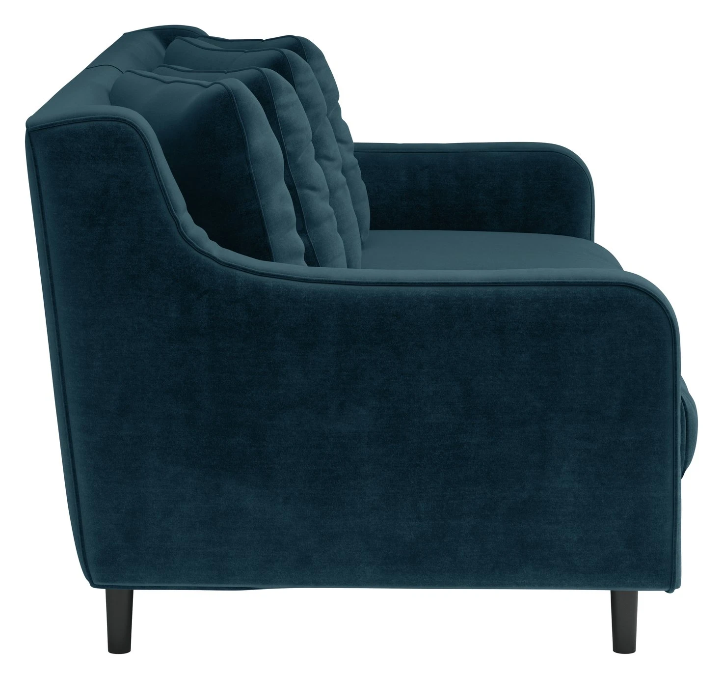 Habitat Swift Velvet 2 Seater Sofa - Blue Habitat Swift Velvet 2 Seater Sofa - Blue -Habitat Furni Sales 8997823 R Z004A