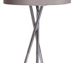 Habitat Tripod Floor Lamp - Grey And Chrome -Habitat Furni Sales 9132742 R Z003A