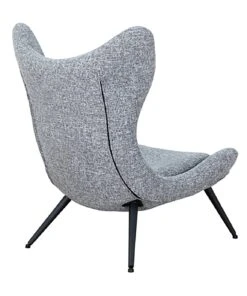 Habitat Robbie Fabric Accent Chair - Grey 3 Habitat Robbie Fabric Accent Chair - Grey -Habitat Furni Sales 9134362 R Z003A