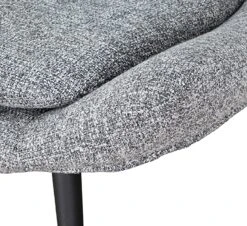 Habitat Robbie Fabric Accent Chair - Grey 5 Habitat Robbie Fabric Accent Chair - Grey -Habitat Furni Sales 9134362 R Z005A