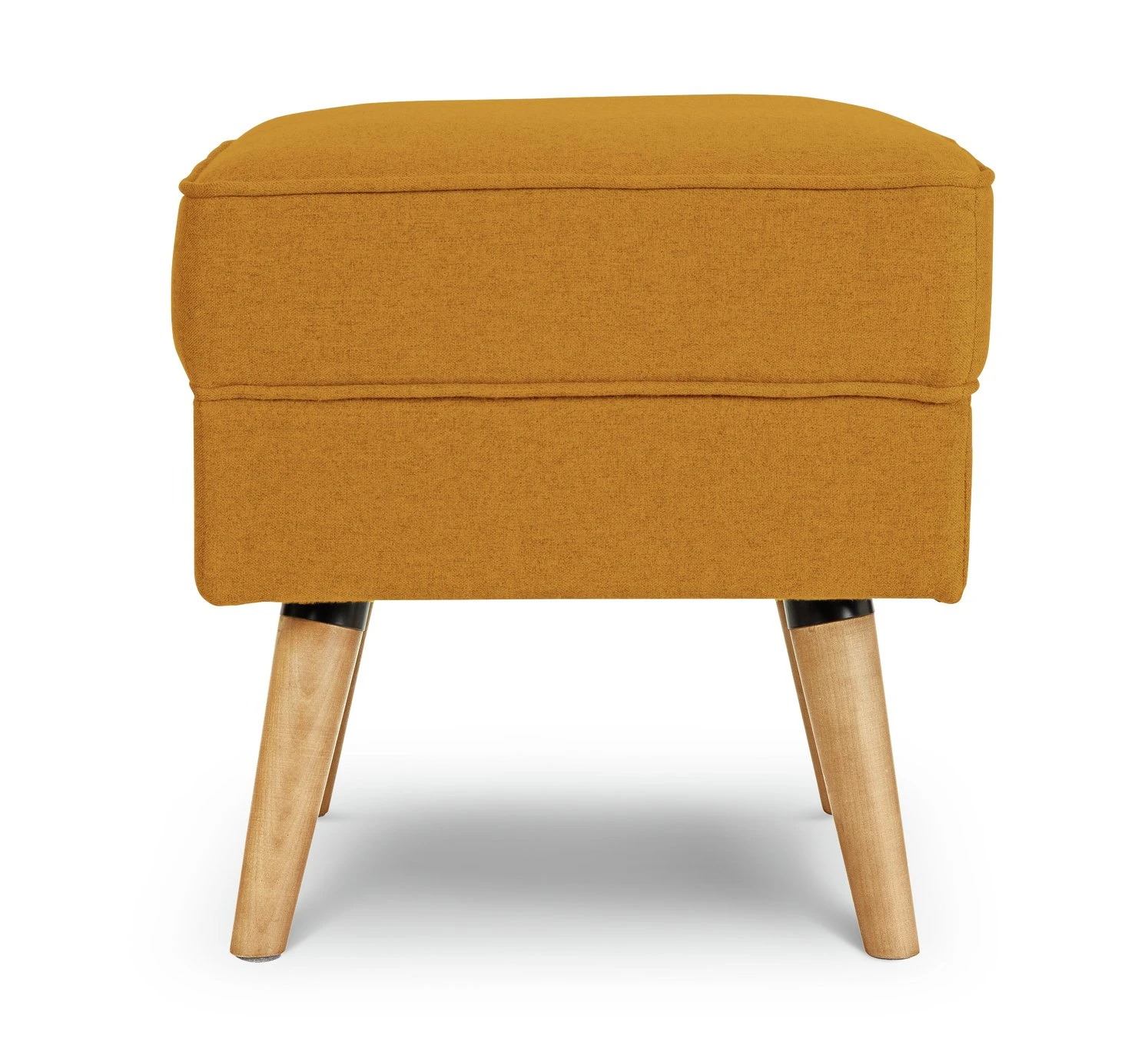 Habitat Callie Fabric Footstool - Mustard Yellow Habitat Callie Fabric Footstool - Mustard Yellow -Habitat Furni Sales 9153374 R Z001A