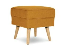 Habitat Callie Fabric Footstool - Mustard Yellow 3 Habitat Callie Fabric Footstool - Mustard Yellow -Habitat Furni Sales 9153374 R Z002A