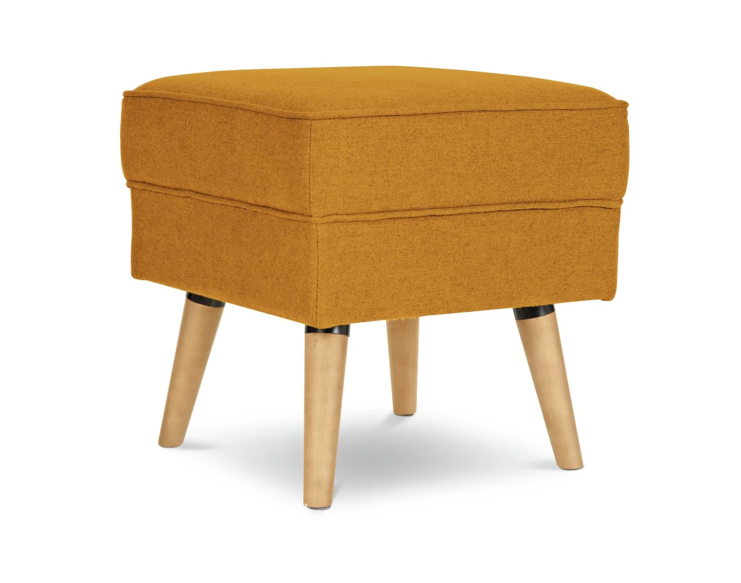 Habitat Callie Fabric Footstool - Mustard Yellow Habitat Callie Fabric Footstool - Mustard Yellow -Habitat Furni Sales 9153374 R Z002A