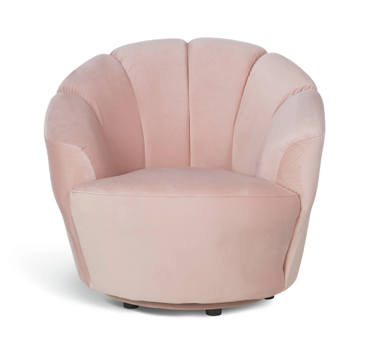 Habitat Ezra Velvet Swivel Chair - Blush Pink Habitat Ezra Velvet Swivel Chair - Blush Pink -Habitat Furni Sales 9158472 R Z001A