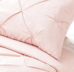 Habitat Hadley Pintuck Blush Pink Bedding Set - Double -Habitat Furni Sales 9161397 R Z003A