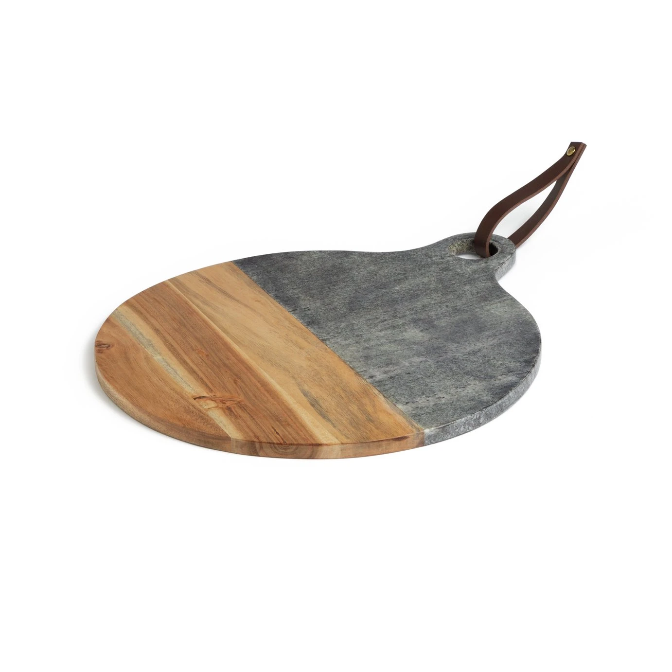 Habitat Acacia Circular Marble Chopping Board Habitat Acacia Circular Marble Chopping Board -Habitat Furni Sales 9166536 R Z002A