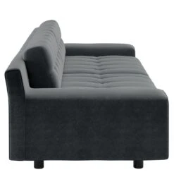 Habitat Hendricks Velvet 4 Seater Sofa - Dark Grey -Habitat Furni Sales 9176368 R Z004A