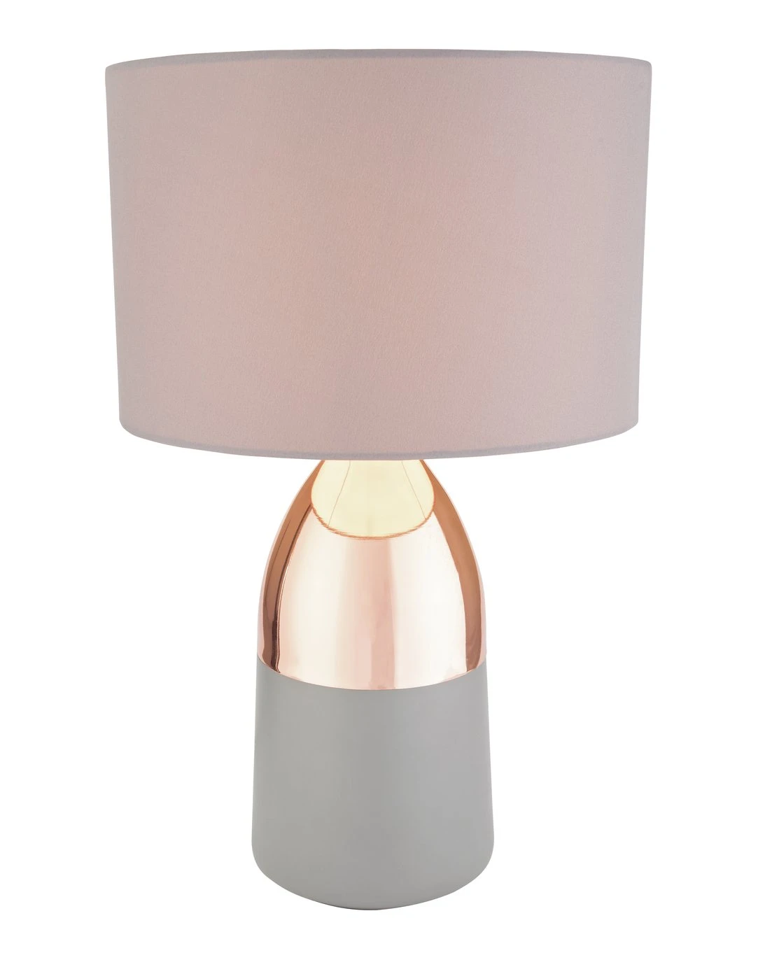 Habitat Pluto Touch Table Lamp - Copper & Grey Habitat Pluto Touch Table Lamp - Copper & Grey -Habitat Furni Sales 9179846 R Z002A