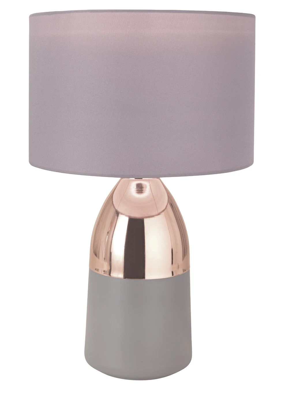 Habitat Pluto Touch Table Lamp - Copper & Grey Habitat Pluto Touch Table Lamp - Copper & Grey -Habitat Furni Sales 9179846 R Z005A