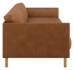 Habitat Hyde 3 Seater Leather Sofa Bed - Tan -Habitat Furni Sales 9185005 R Z004A