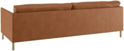 Habitat Hyde 3 Seater Leather Sofa Bed - Tan -Habitat Furni Sales 9185005 R Z005A