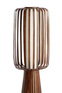 Habitat Achille Floor Lamp - Walnut -Habitat Furni Sales 9202483 R Z003A