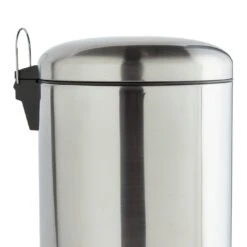Habitat 30 Litre Domed Pedal Bin - Silver 4 Habitat 30 Litre Domed Pedal Bin - Silver -Habitat Furni Sales 9210987 R Z004A