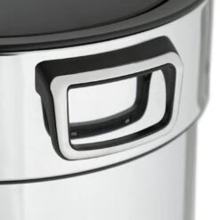 Habitat 30 Litre Round Touch Op Bin - Silver -Habitat Furni Sales 9211254 R Z003A