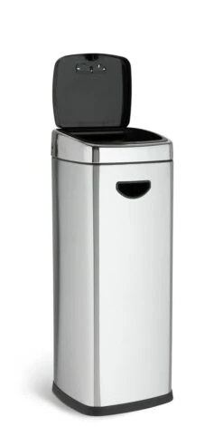 Habitat 30 Litre Square Touch Top Bin - Silver -Habitat Furni Sales 9212569 R Z002A