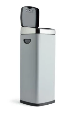 Habitat 30 Litre Square Touch Top Bin - Gunmetal -Habitat Furni Sales 9212662 R Z002A