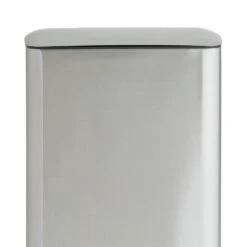 Habitat 30 Litre Modern Rectangular Bin - Silver 4 Habitat 30 Litre Modern Rectangular Bin - Silver -Habitat Furni Sales 9212693 R Z004A