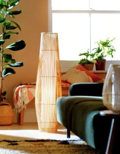 Habitat Sirit Floor Lamp - Natural -Habitat Furni Sales 9218783 R Z002C