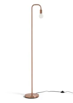 Habitat Rayner Floor Lamp - Rose Gold -Habitat Furni Sales 9222061 R Z002A
