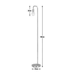 Habitat Rayner Floor Lamp - Rose Gold -Habitat Furni Sales 9222061 R Z020A