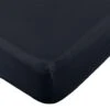 Habitat Pure Cotton 200TC Navy Fitted Sheet - Single