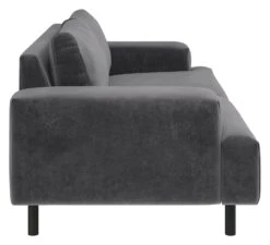 Habitat Julien Velvet 3 Seater Sofa - Grey -Habitat Furni Sales 9301542 R Z004A