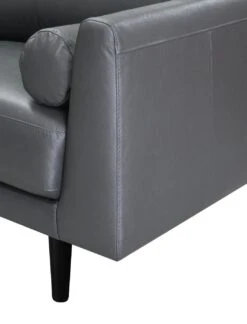 Habitat Jackson Leather 4 Seater Sofa - Grey -Habitat Furni Sales 9303203 R Z006A