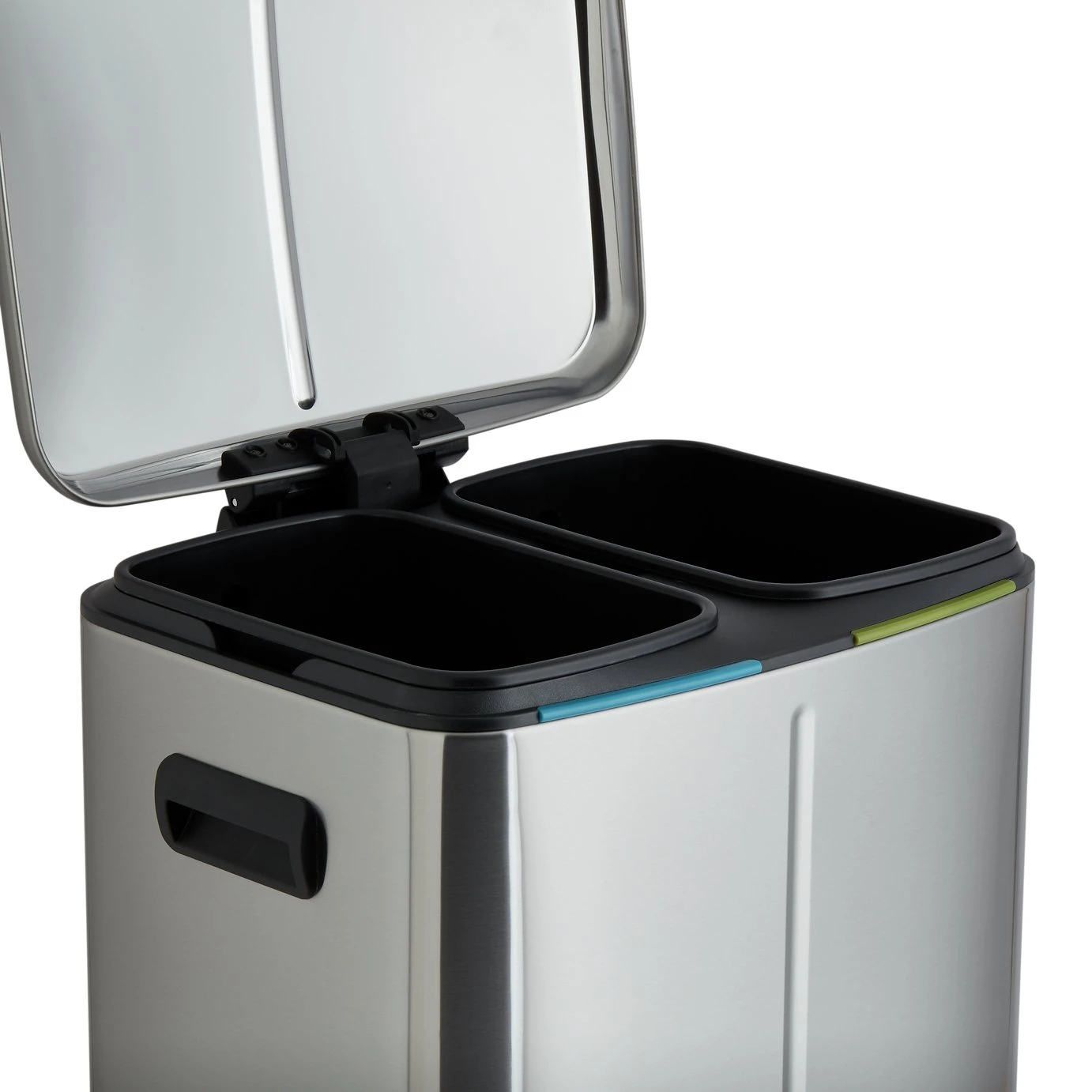 Habitat 40 Litre Recycling Bin - Stainless Steel Habitat 40 Litre Recycling Bin - Stainless Steel -Habitat Furni Sales 9307498 R Z004A