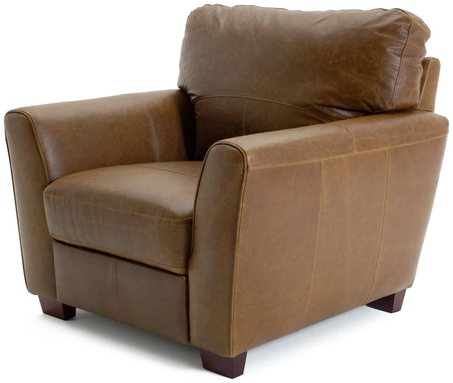 Habitat Milford Leather Armchair - Tan Habitat Milford Leather Armchair - Tan -Habitat Furni Sales 9308370 R Z002A