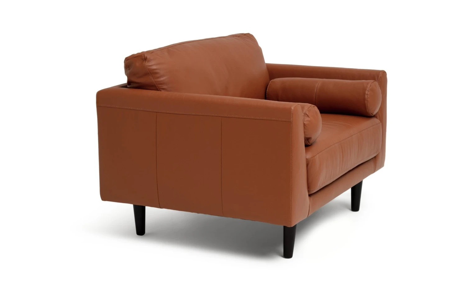 Habitat Jackson Leather Cuddle Chair - Tan Habitat Jackson Leather Cuddle Chair - Tan -Habitat Furni Sales 9309939 R Z004A