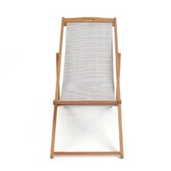 Habitat Folding Wooden Garden Deck Chair - Grey -Habitat Furni Sales 9311233 R Z002A