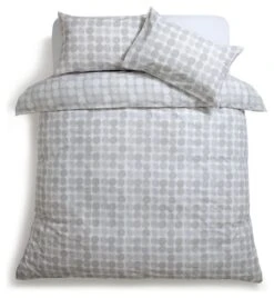 Habitat Spot Print Grey Bedding Set - Single -Habitat Furni Sales 9311350 R Z002A