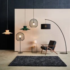 Habitat Moore Ceiling Light - Black